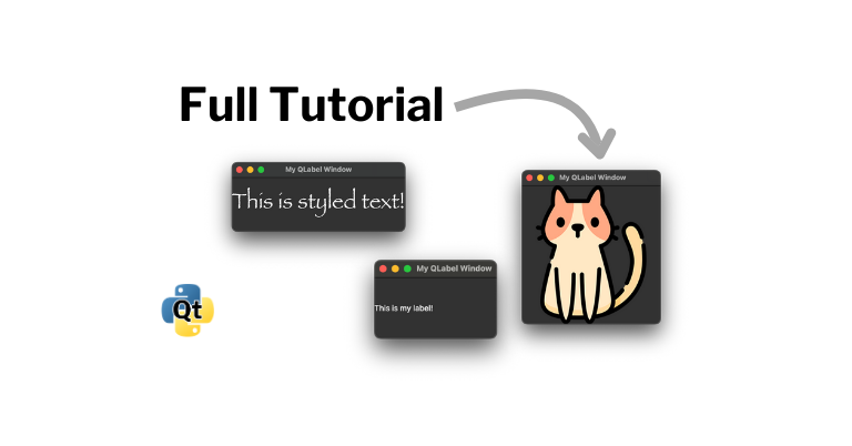 3 QLabel Essentials for Your PyQt Projects